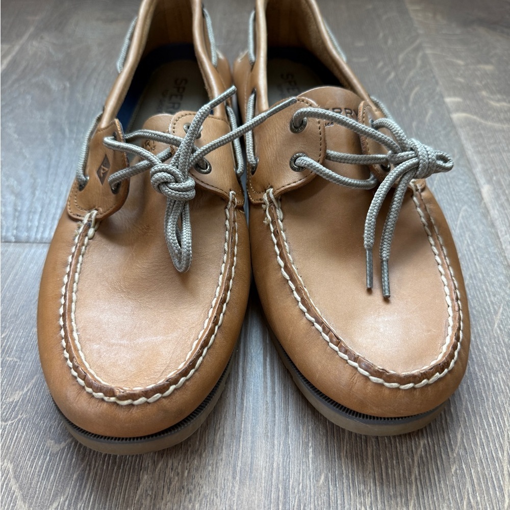 Sperry Tan Loafers Slip-Ons Men’s Size 12 - Picture 3 of 5